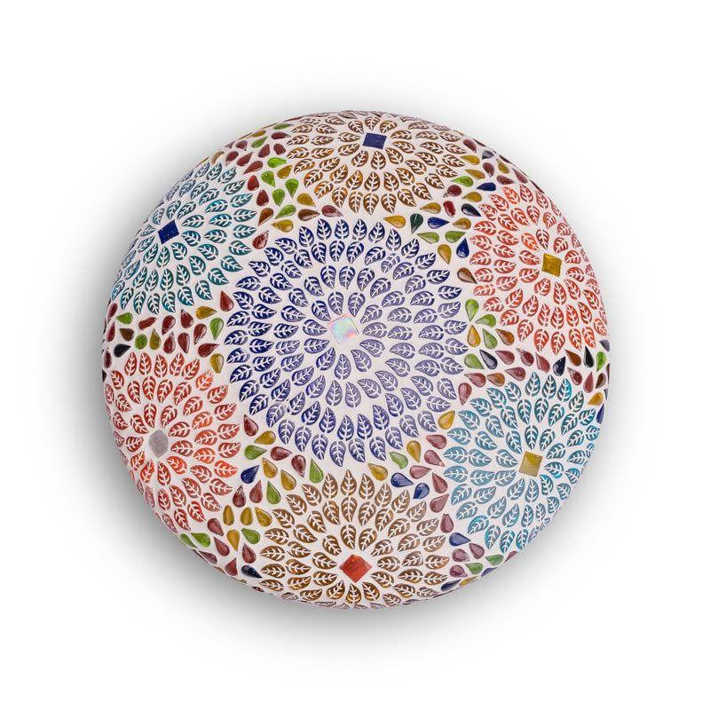 Multicloured Handcrafted Glass Mosaic Ceiling Light- Home Decor