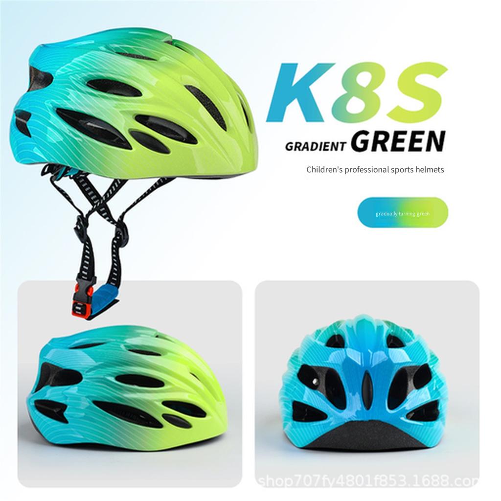 Gradient Kids Protective Helmet, Breathable Shockproof Safety Helmet for Bicycle Roller Skate Skateboard Balance Bike, Children Sports Cycling Helmet