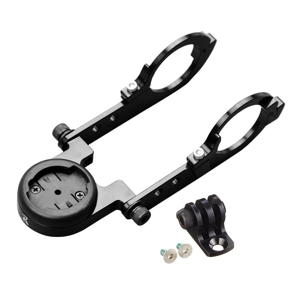 

Bryton Combo Mount Narrow Type with Lower for Bryton Rider Series for Handlebar Clamp Diameter [RECMOUNT] (Double-Handed Adapter) [BRY-Narrow19+GP], чёрный