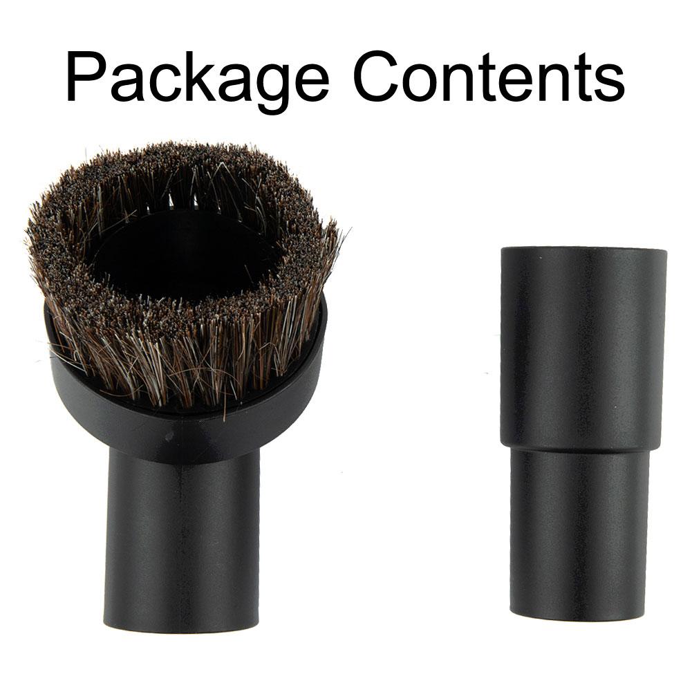 Round Brush Adapter Round Brush Soft Bristles 1 Set