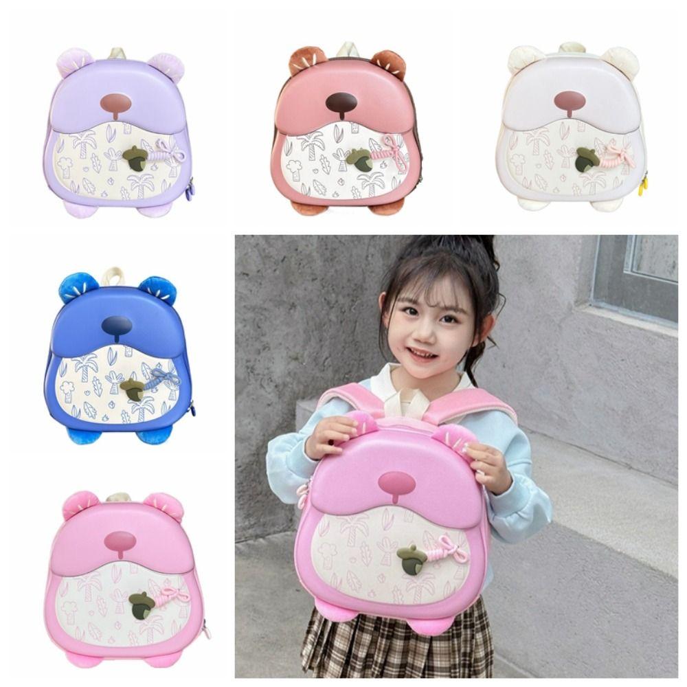 Bear Children's School Bag Oxford Toddler Daycare Bag Fashion Cartoon Kids Backpacks  Girls