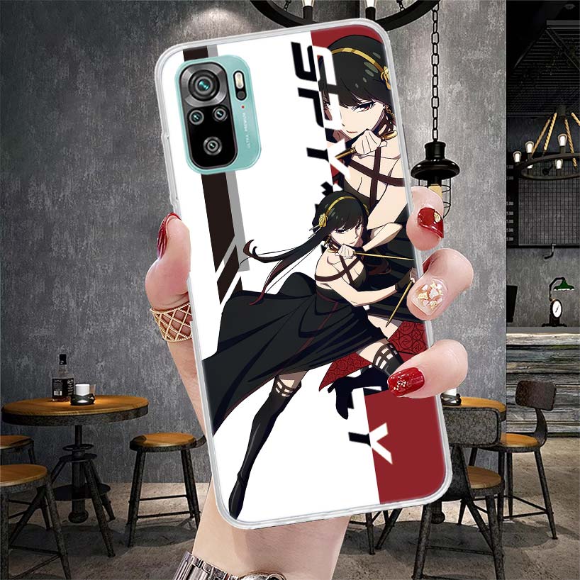 Anime Spy Family Anya Soft Phone Case For Xiaomi Redmi Note 15 14 14S 13 12 Pro Plus 12S 11 11S 11E 10 10S 11T 5G Fundas Coque R