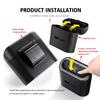 Car Logo Trash Can Hanging Storage Bin Auto Accessories For Lada Niva Priora 4x4 Urban Vesta Granta Riva Samara