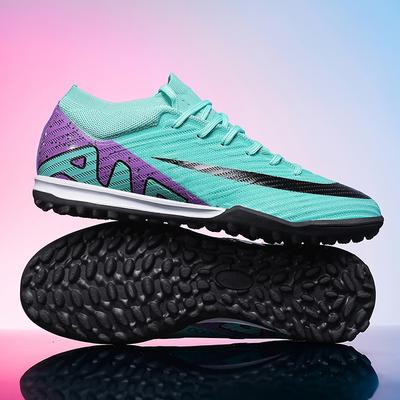 Nuevas Botas de Fútbol para Hombre Caña Media Antideslizantes Tacos Zapatos de Fútbol Sala de Fútbol Zapatillas de Alta Calidad Partido Interior Más Vendidos FG/TF