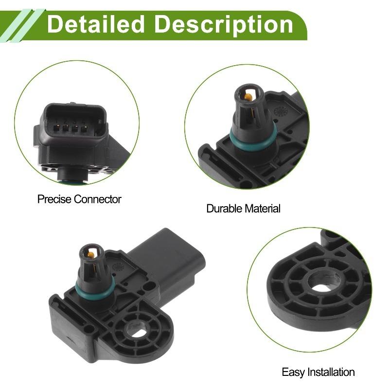 0261230134 Map Manifold Absolute Pressure Sensor For Bmw Mini R56 Clubman R55 R57 Cooper 1.6l L4 2006-2014 New