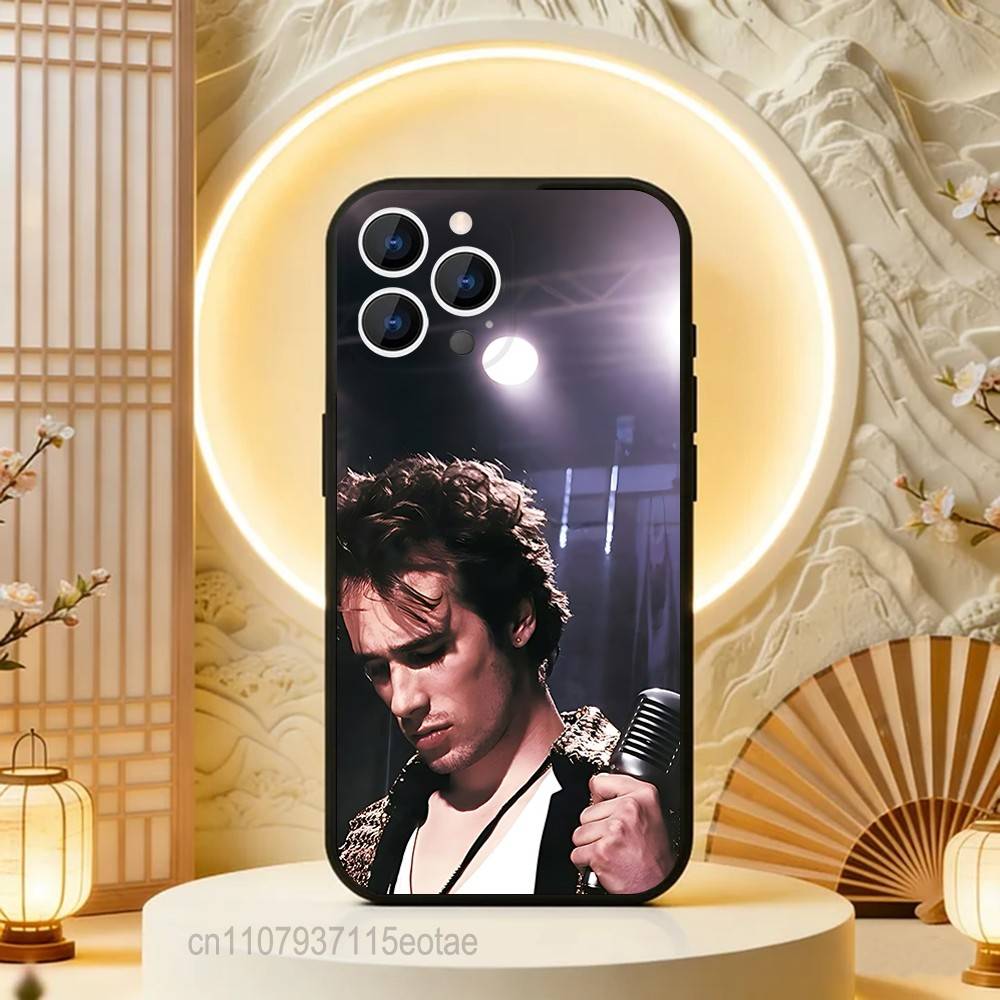 SINGER J-Jeff B-Buckley Grace Phone Case For iPhone 17,16,15,14,13,12,11,Pro,Max,Plus,E,Air,Mini Protective Black Cover