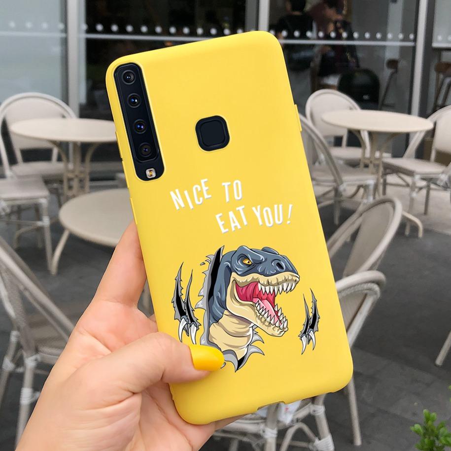 Für Samsung Galaxy A9 2018 A9s Hülle Mode Leopard Blume Handyhülle Für Samsung A9 2018 SM-A920F/DS Weiches Silikon Funda Coque