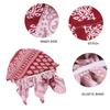 Women Printed Muslim Turban Pre-tie Style Cancer Chemo Hat Beanie Scarf Turban Head Wrap Cap  Headwear Lady Hair Accessories