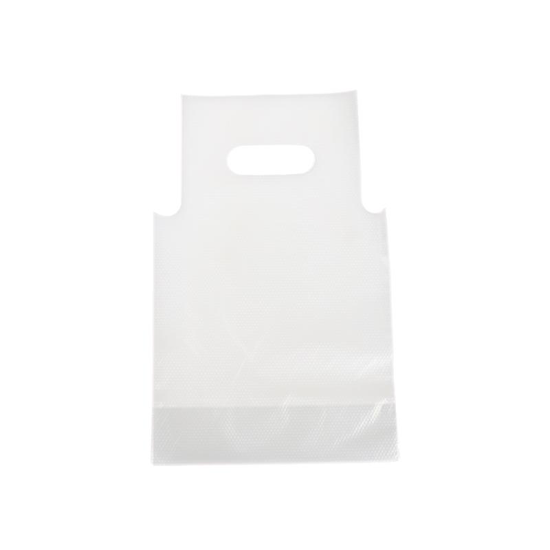 100Pcs Single/Double Cup Milk Tea Packaging Bags Frosted Transparent Disposable Beverage Plastic Bags Coffee Takeout Tote Bag