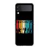 Carp Fishing Fish Phone Case For Samsung Galaxy Z Flip 3 4 5 Hard Folding Clear PC Bumper For Samsung Z Flip 6 Back Cover