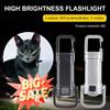 Powerful Mini COB LED Keychain Flashlight USB Rechargeable Outdoor Strong Lights Flashlight Camping Emergency Pocket Lamp