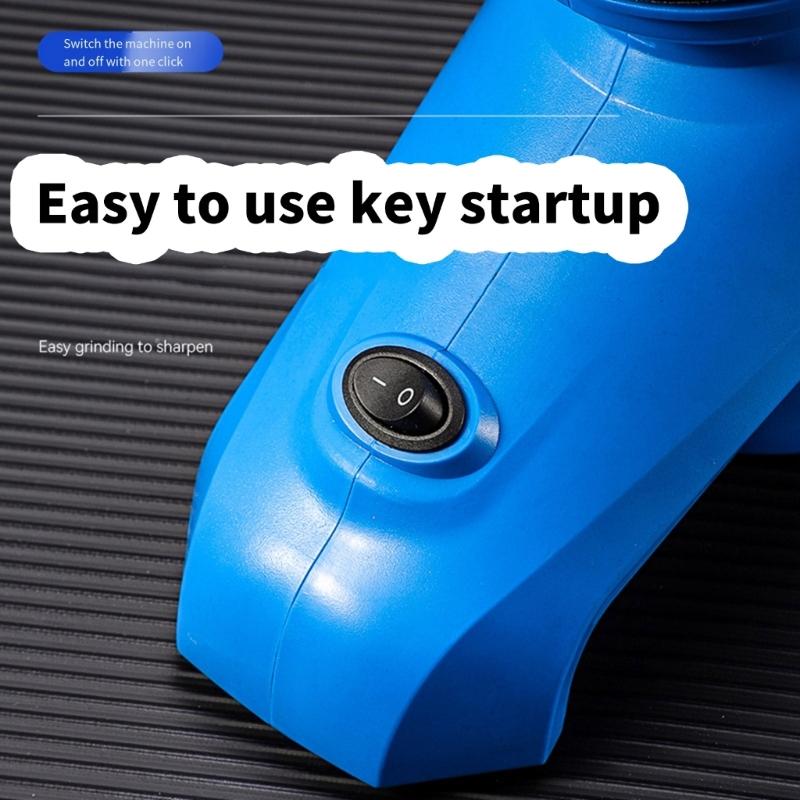 Portable Electric Drill Bit Sharpener Grinder Machine for Home Use Supports Twist Drill Bits Sized 1/8'' To 15/32''