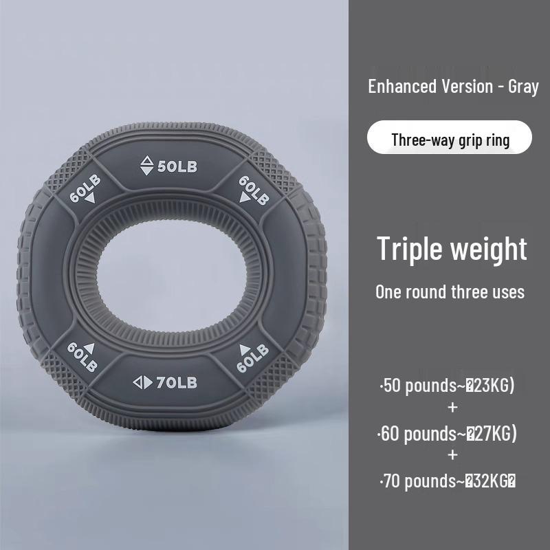 Silicone Grip Ring Hand & Finger Strength Trainer for Men