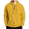 Men's Fleece Hoodie Casual Long Sleeve 1/4 Zipper Pullover Sweatshirts