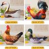 Simulation Design 3D Bird Plush Toy Lifelike Texture Stuffed Doll New Stuffed Goose Toy  Home Decor