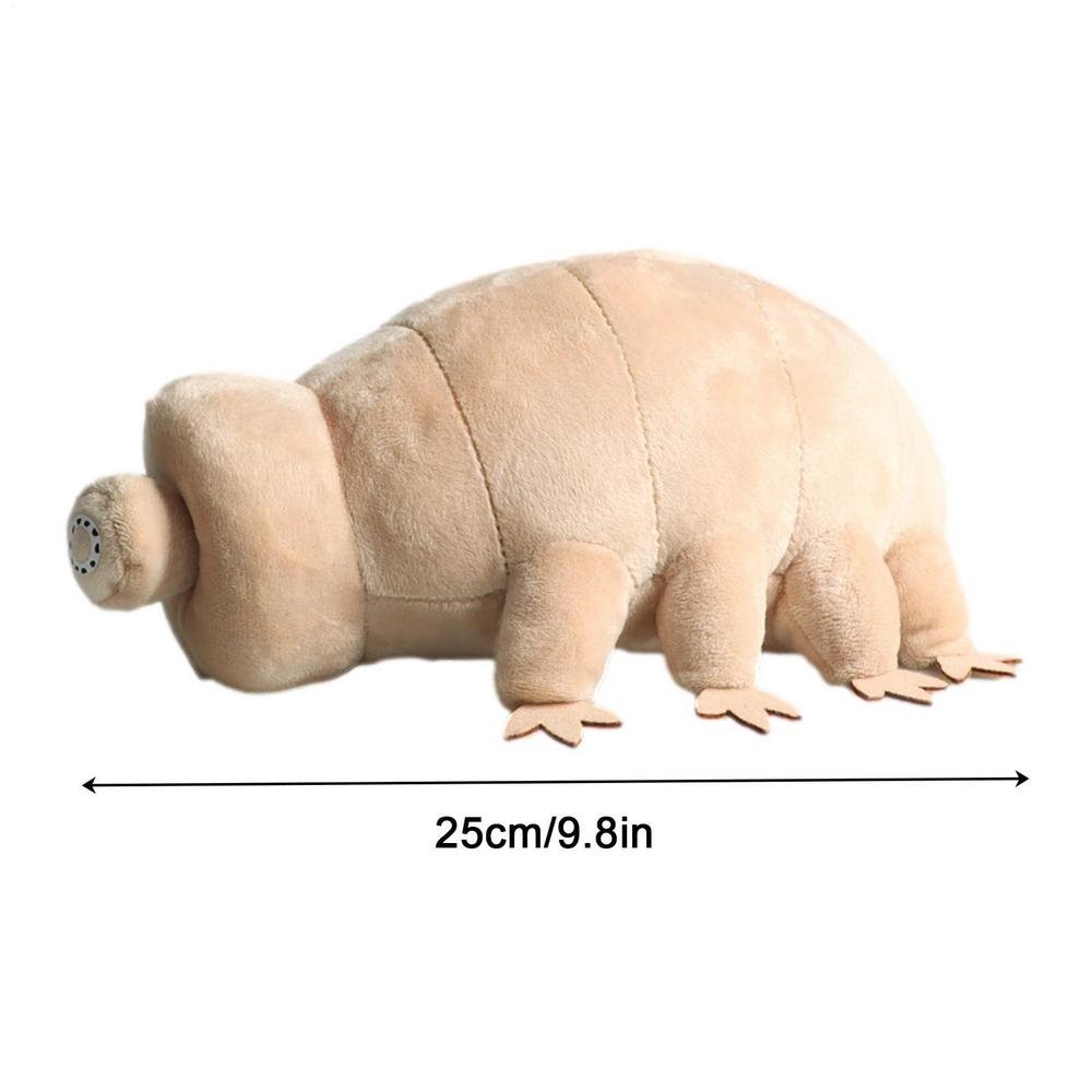25cm Water Bear Tardigrade Plush Toy Soft Tardigrade Dolls Stuffed Animals Educational Toys for Children Kids Baby Birthday Gift