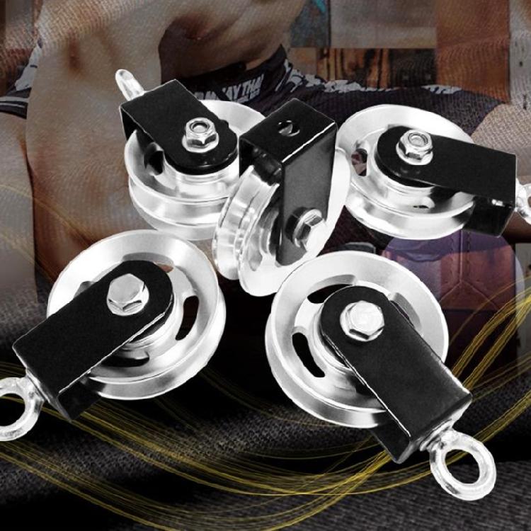 Seilrollenrad, Aluminium-Seilrollen, Fitness-Seilzug, Aluminium-Rolle