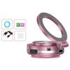 Portable Car Phone Bracket with Magnetic Vacuum Suction for Busy Commuters Navigation Video Call Safe Driving Experience  Pink