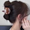 Geometry Bear Hair Clip Hairpin Plastic Grab Clip Creative Cartoon Hair Claw  Vacation