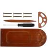 Wooden Wool Shaft Holder Knitting Auxiliary Tools Wool Holder Household Desktop Sewing Tools Shaft Holder