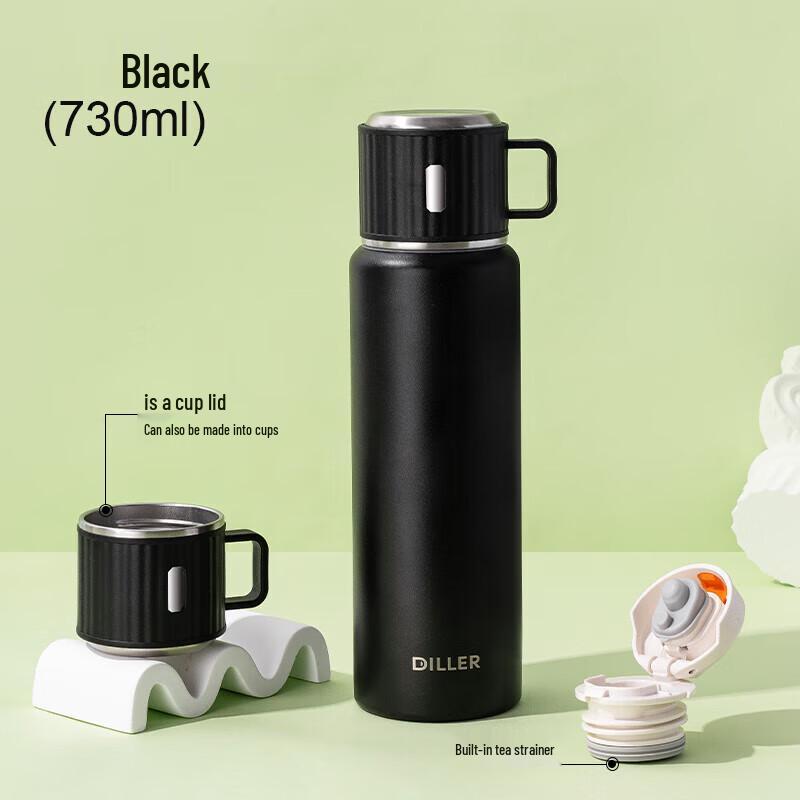 Diller MLH9119 316 Stainless Steel Insulated Tea Mug