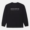 DESCENTE Movement Sorona Cool Oversized Long Sleeve T-Shirt Black Sr323Utl72 (A Type)
