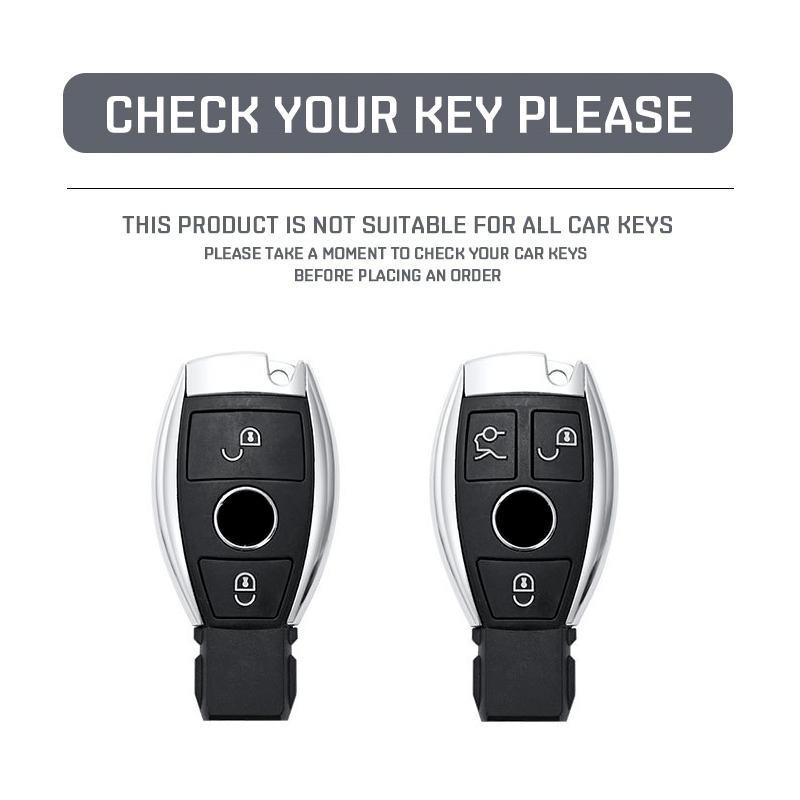 Fashion Tpu Car Key Case Cover Shell Fob For Mercedes Benz A B C E Class Gls Gla Glk Glc Cls Cla Amg W204 W205 W212 W463 W176