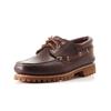 Seria Authentics Wygodne Wszechstronne Buty Żeglarskie Buty Męskie Ciemnoczerwone 50009648