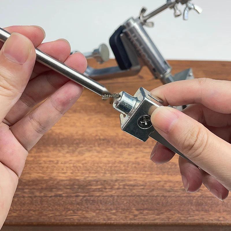 Ruihe Rehoo 360° Otočný Kovový Držák Jigu pro Broušení Nožů s Pevným Úhlem RH006