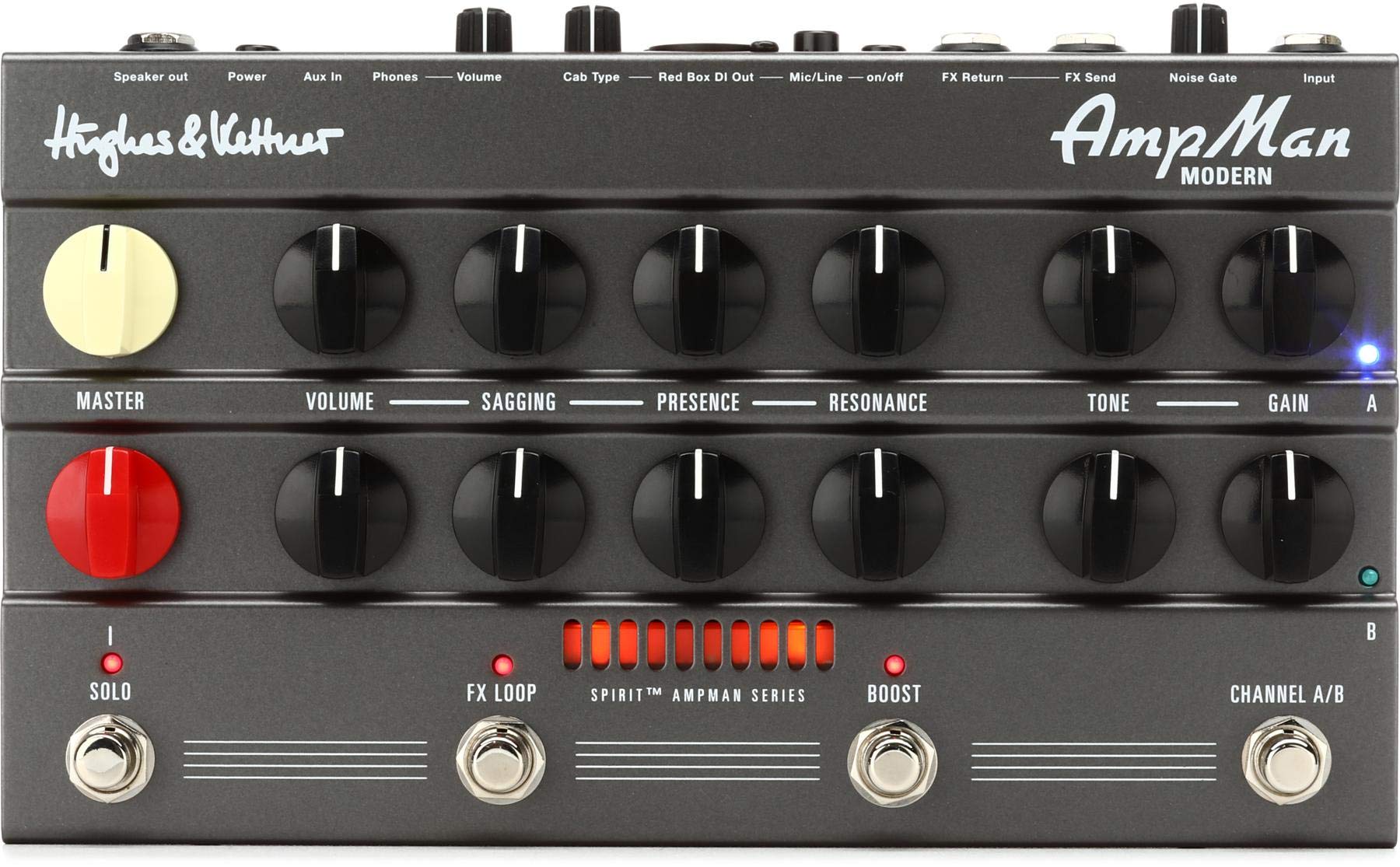 

Hughes & Kettner AmpMan Modern 50-watt Guitar Amplifier Pedal