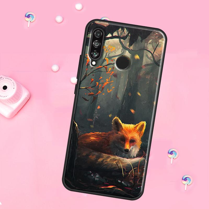 

Anime Fox For Huawei Nova 10 9 SE 3i 7i 8i 11i 12i Y73 Y90 Y70 Y72 Y61 Y91 P60 Pro P30 P40 Lite Case Nova 10 SE