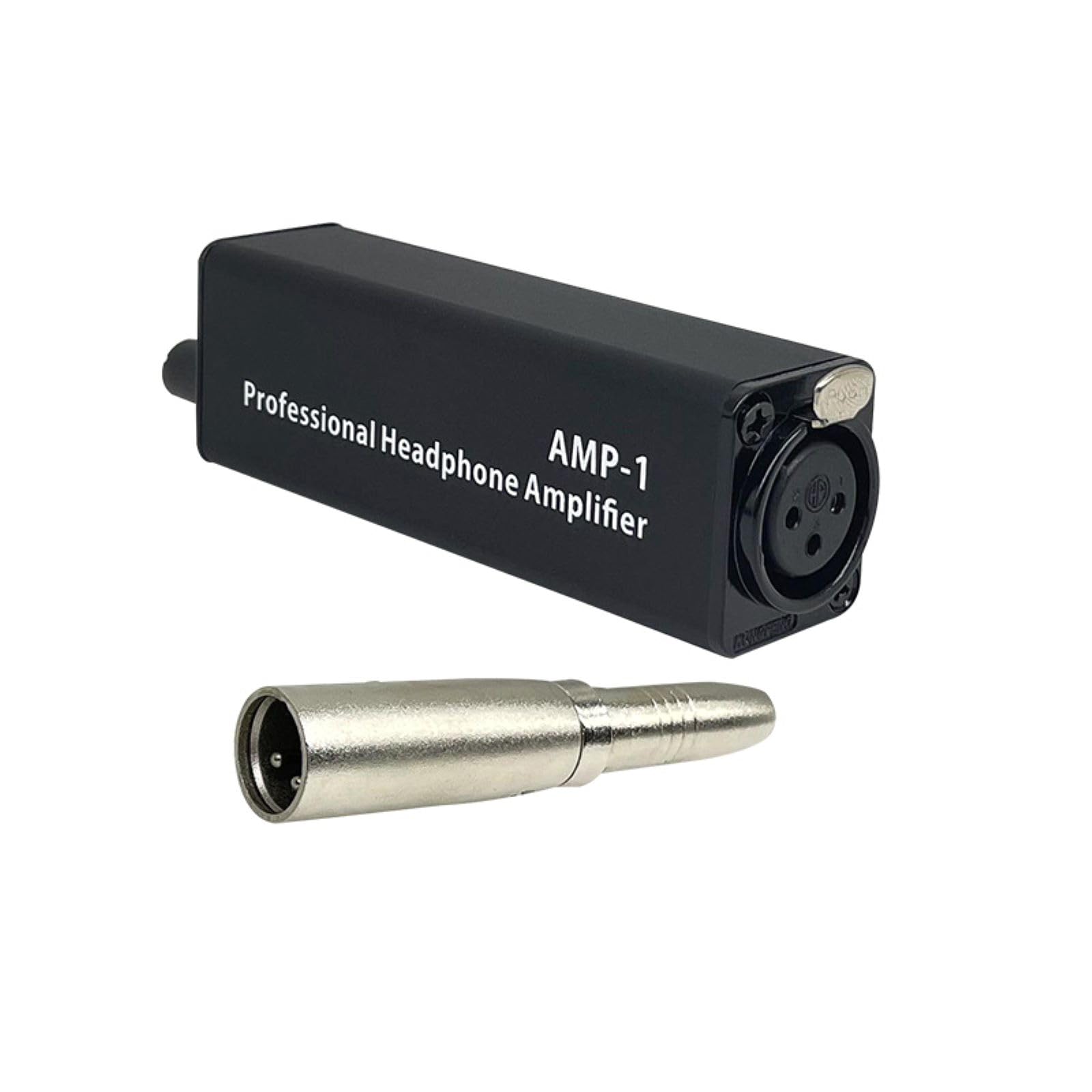 

Lossless Audio Monitor Amplifier Portable Headphone Amplifier Converter XLR Volume Adjustment for Singers In-Ear AMP-1 3.5MM