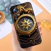Vintage compass illustration Phone Case For Xiaomi Mi 15 14 13 13T 12 12T 12S 11 11i 11T Pro Ultra Lite 5G Black Soft