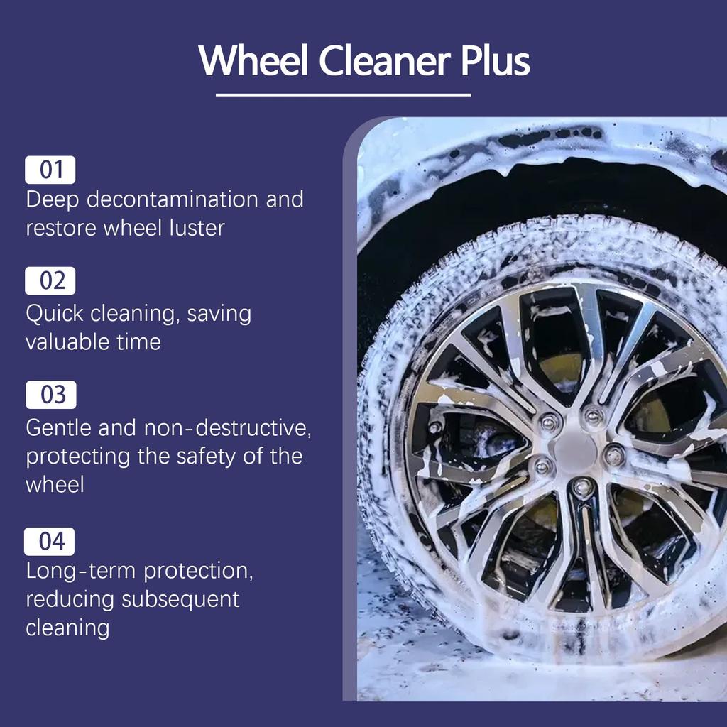 Soluție de curățare a roților auto, soluție de curățare a petelor de îngălbenire a butucului roților auto, 120 ml