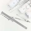 VGEBY Stainless Steel Parallel Marking Gauge Vernier Caliper Measuring Tool 0-200mm Dial Caliper Marking Caliper Measuring Tool Parallel Caliper