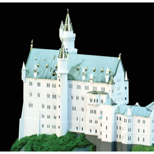 Doyusha 1/220 Scale Western Castle Neuschwanstein Castle Gold Plastic Model NSG Molding Color