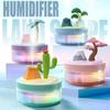 Creative Landscape Humidifier Cartoon Car Mist Maker Gift Cute Car Purifier  Home Decoration