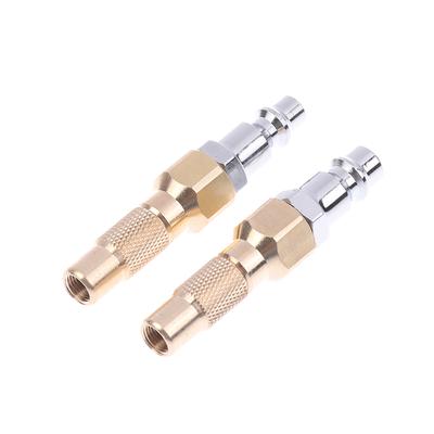 Inflatable Nozzle Hose Air Chuck Adapter Tire Inflator Quick Connect Oxygen Tube