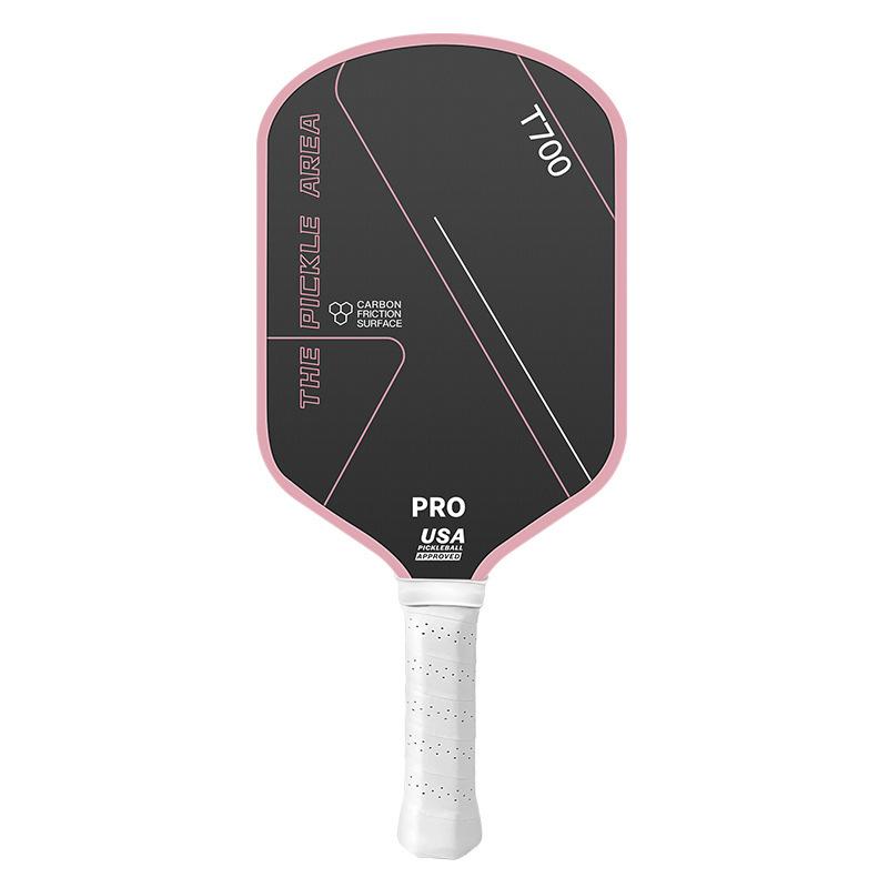 T700 Carbon Fiber Pickleball Paddle Set Shock Absorbent Free Bag & Balls Great for Park Community Pickleball Games