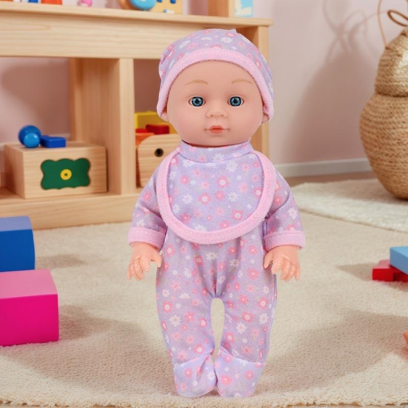 25CM Life Like Reborns Toy With Realistic Design Children Companion Doll For Pretend Play Game Nursery Room Decoration