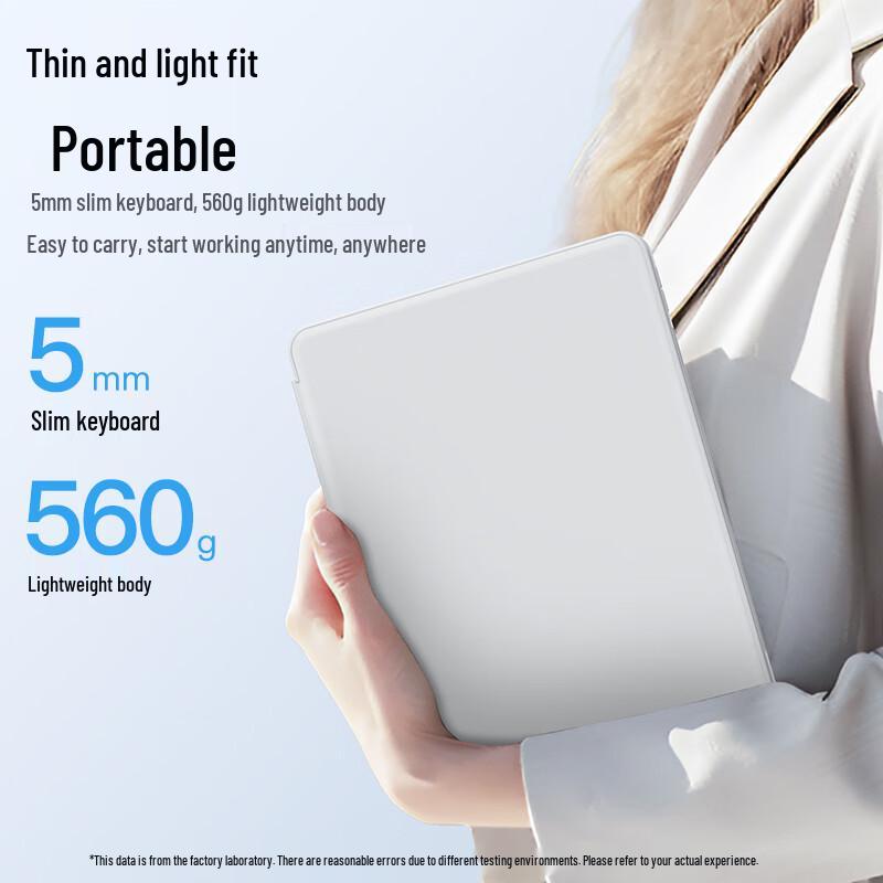 ZhiSihui Magnetic Detachable Bluetooth Magic Keyboard Folio for Apple iPad