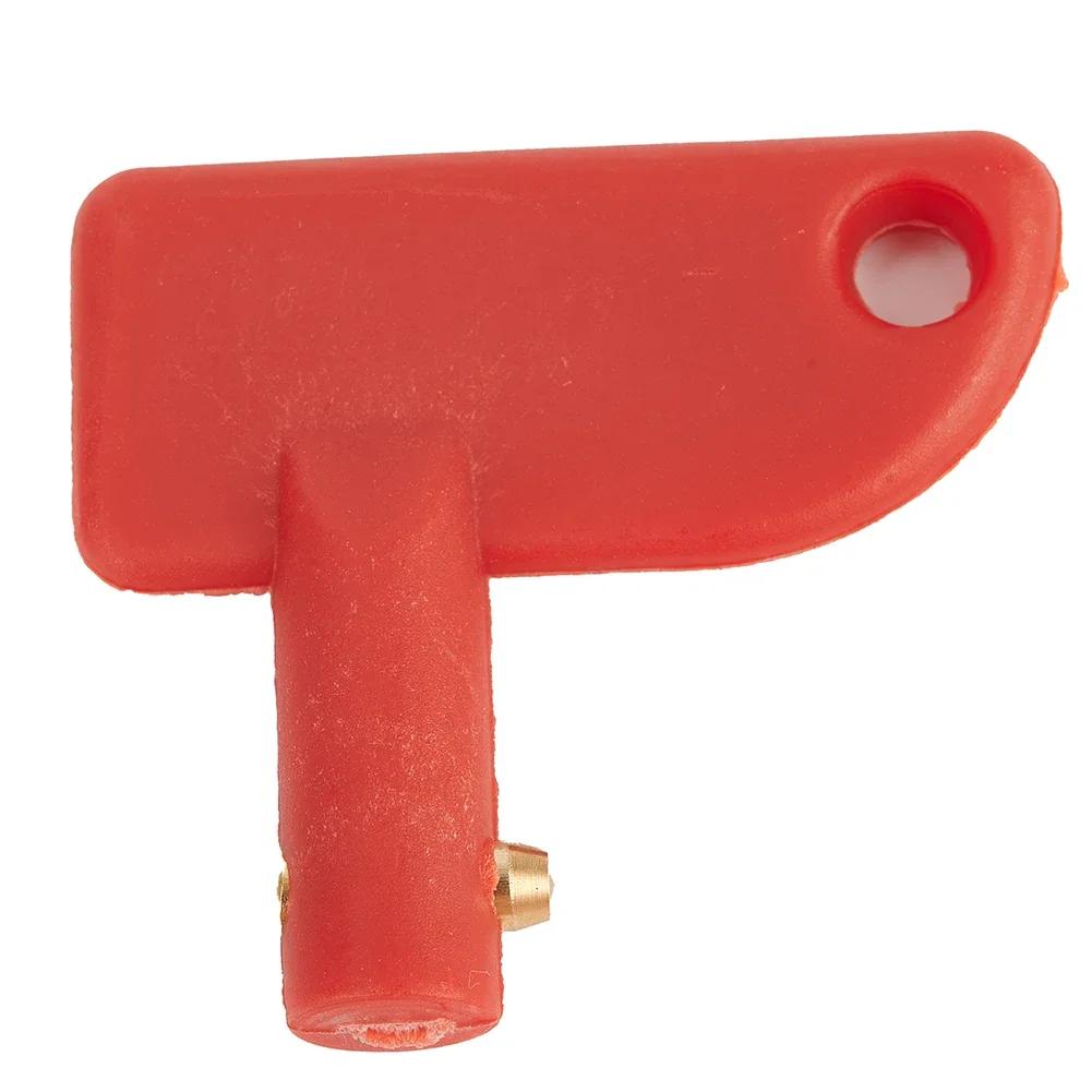 5Pcs Plastic Spare Keys Battery Cut Off Kill Isolator Switch Spare Keys Auto Boat Marine Cut Off Switch Key Car Accessorie