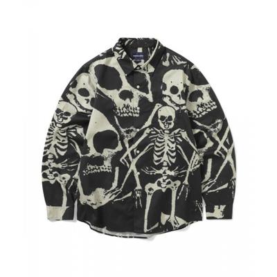 Skeleons Shirt Attraced Black