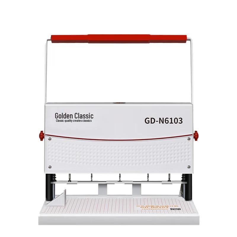 Jindian Three-Hole Archive Binding Machine with Threading Platform