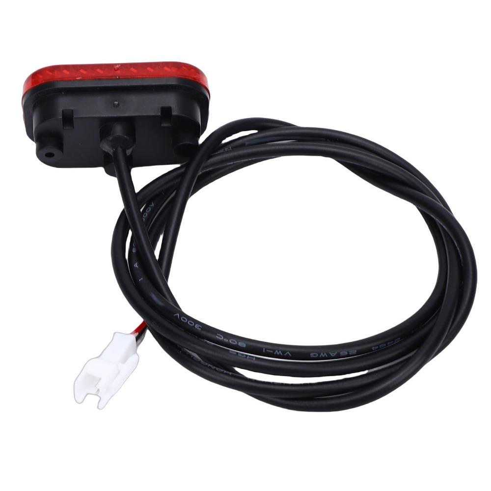 2 Pin White Male Plug Electric Scooter Tail Light for Kukirin G2 Pro DB Electric Scooter