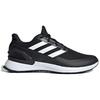 Adidas Rapidarun Run Casual Cushioning Low-Top Running Shoes Unisex Sneakers Black White FY5306