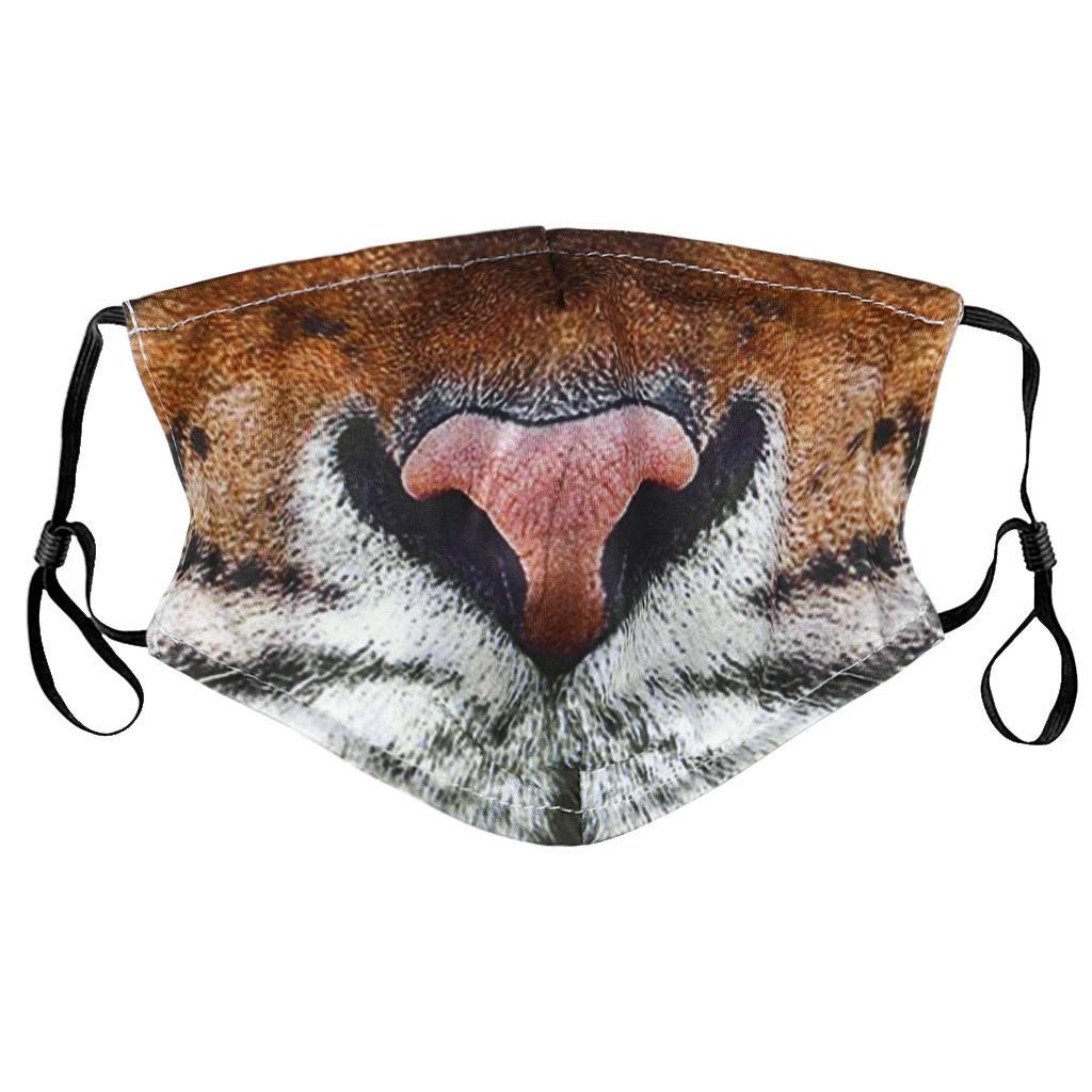 Adult Breathable  Printing  Rope Dust-proof Washable Face Mask