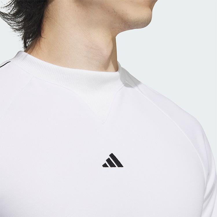 Adidas Warm Crew Neck Pullover Long Sleeve T-Shirt Unisex Tops White JE1443