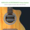 SKYSONIC WR2 Wireless & Resonance Acoustic Soundhole Pickup Wireless Vibration Pickup Sound Pick-up