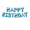 Balloon Set Aluminum Foil Balloons Bow Ribbon Happy Birthday Letter Ornament Letter Balloons  Party
